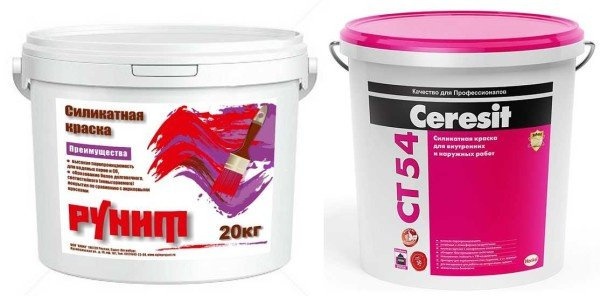 Силикатная краска - предотвращает развитие грибков и плесени
