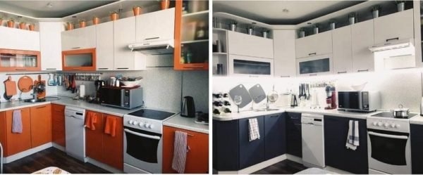 Как покрасить кухонную мебель
