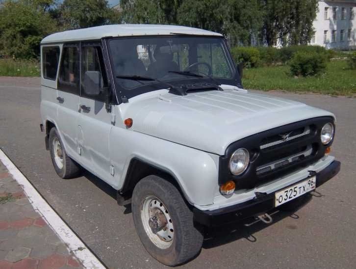 УАЗ, окрашенный алкидной краской
